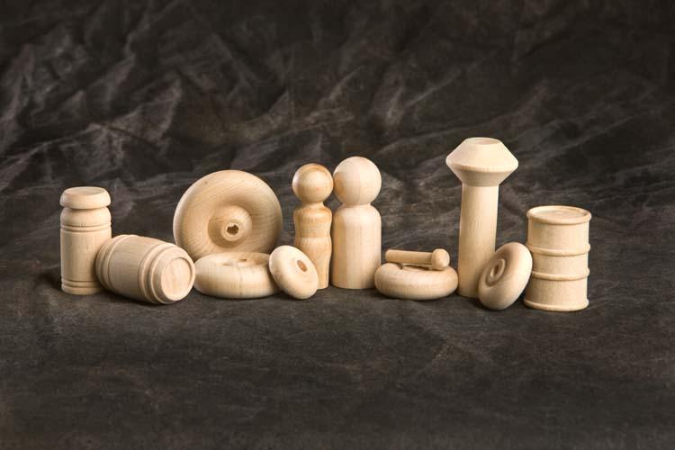 Cindoco - Handi Craft Wood Dowel Pack - 5/16 x 12 - Round - 8 Piece